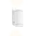 Wandarmatuur voor buitenshuis TUBE WALL 2.0 PAR16 up / down, cilindrisch GU10 IP65, wit