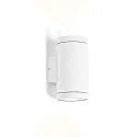 Wandarmatuur voor buitenshuis TUBE WALL 2.0 LED PHASE up / down, tweezijdig IP65, wit dimbaar