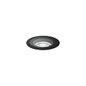 Vloerinbouwarmatuur BLINK TRIM 2.0 IP65, zwart mat