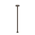 outdoor floor lamp POLA 2.1 - 24V PLUG&PLAY with plug, on/off, Plug&Play IP65, bronze 