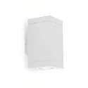 Wandarmatuur voor buitenshuis TUBE CARRÉ WALL 2.0 LED PHASE up / down, tweezijdig IP65, wit dimbaar