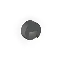 Wandarmatuur voor buitenshuis RETO ROUND WALL SURFACE OUTDOOR 0.8 rond IP65, antraciet dimbaar