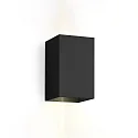 Wandarmatuur voor buitenshuis BOX 4.0 up down, instelbaar IP65, zwart dimbaar
