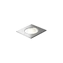 Vloerinbouwarmatuur CHART OUTDOOR FLOOR REC 1.2 IP67, rvs dimbaar