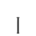 Buitenlamp GATE 2.0 2-vlams, rond, zonder basis IP65, antraciet dimbaar