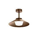 outdoor ceiling luminaire TRADORA IP65 1.0 IP65, bronze dimmable