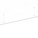 STREX SYSTEM LED Pendant track INDIRECT, 48V, 29W 3000K, DALI controllable, 300cm, white