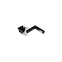 L-connector STREX 48V mechanisch, ingebouwde versie, links-rechts, zwart