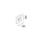Accessory for PLANO 1.0 - flush mounted frame
