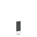 Lampvoet FIFTY FIFTY / SMILE / SWAY / PALOS - 40CM mechanisch, ingebouwde versie, antraciet, grijs