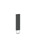 Lampvoet FIFTY FIFTY / SMILE / SWAY / PALOS - 60CM mechanisch, ingebouwde versie, antraciet, grijs