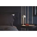 Tafellamp op batterijen CIRCE IP65, wit mat dimbaar